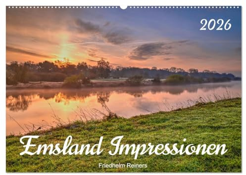 Emsland Impressionen (Wandkalender 2026 DIN A2 quer), CALVENDO Monatskalender: Das Emsland in malerischen Bildern (CALVENDO Natur)