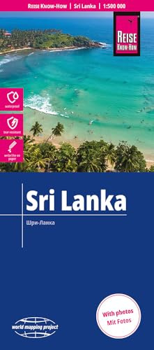 Reise Know-How Landkarte Sri Lanka (1:500.000): reiß- und wasserfest (world mapping project)