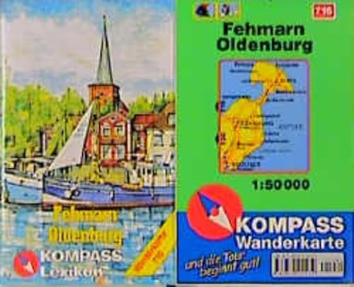 Kompass Karten, Fehmarn, Oldenburg (Nr.716): Mit Kurzführer und Radwegen. 1:50000 (KOMPASS Wanderkarte)