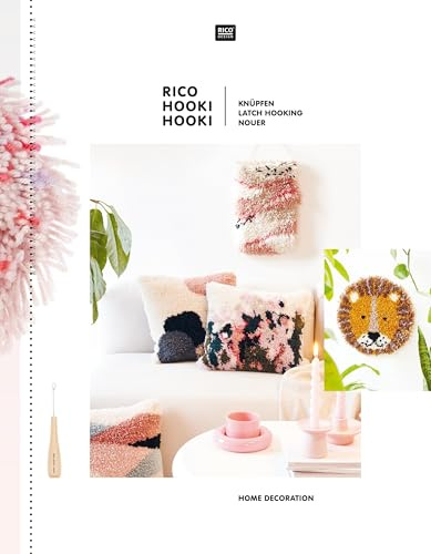 Rico Hooki Hooki: Knüpfen Latch Hooking Nouer, Home Decoration