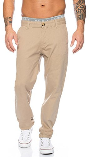 Rock Creek Herren Chino Hose Herrenhose RC-2083 [Sand W29 L32]