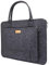 Ropch 15 Zoll Laptoptasche, Filz Tragbare Notebooktasche Handtasche Laptop Schutzhülle Sleeve Hülle Tasche Kompatibel mit Acer/Asus/Dell/HP/Lenovo - Dunkelgrau