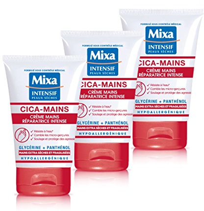 MIXA Cica Intense Handcreme, 3 Stück