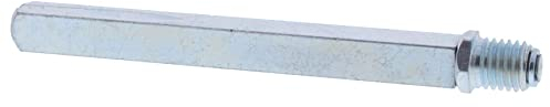 ToniTec Perno di cambio rullo, perno quadrato, 8 x 8 x 130 mm, per fissaggio unilaterale con filettatura M12