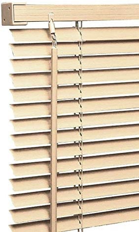 STL Cream PVC Venetian Blind Easy Fit Window Blinds (90 x 150 cm)
