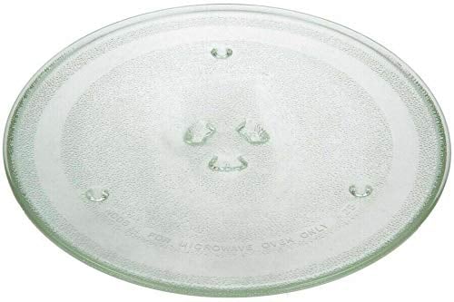 Need4Spares Glass Plate Compatible With Daewoo KOG374R Replacement Compatible Microwave Glass Turntable Plate