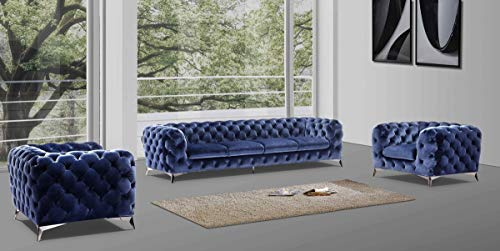 jvmoebel Italienische Sofa 2X Einsitzer Couch Set Polster Set Chesterfield Neu 1+1 Sitz