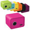 mySafe 350 Code | Elektronischer Tresor mit Zahlenschloss | 35x35x28cm | Design Safe | Möbeltresor | Stahltresor Doppelbolzenverriegelung | Alarm und Notschlüssel | Wand- Bodentresor | Farbe Pink