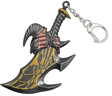 SONGCHANGJEWELRY Game God of War Ragnarok Schlüsselanhänger – Weihnachtsgeschenke für Männer, Teenager, Fan, Blade of Exile Schlüsselanhänger, Standard größe
