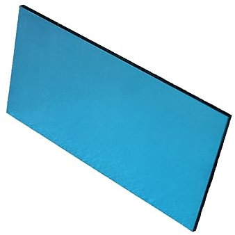 Generisch 1 Stück 200x100x1mm Glas Oberflächenspiegel für Optische Anwendungen, DIY Projektor Zubehör