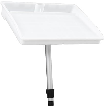 Tabla de Cebo para Barcos de Gran Tamaño 460x370 Mm Mesa de Corte Ajustable con Escala - Mesa de Trabajo Estable, Diseños Premium, Fácil Instalación, para Limpieza de Pescado,