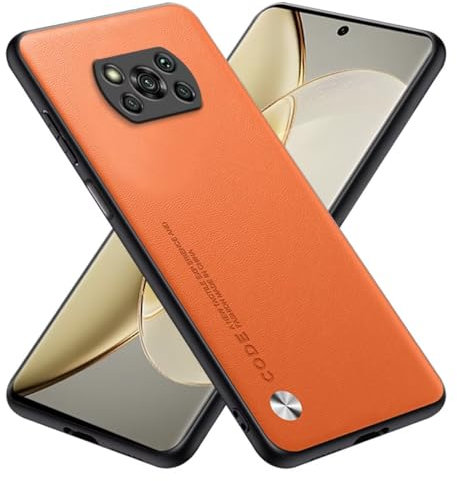 RankOne Funda Compatible con Poco X3 Pro/Poco X3 NFC (6.67) Carcasa Caso Cover Estuche - Naranja