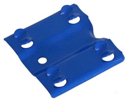 PROREGAL Regalverbinder für das Schwerlastregal Tiger Stecksystem | 2 Stück | Blau