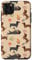 iPhone 11 Pro Max Dachshund Pattern Sausage Dog Lover Wiener Flower Pattern Case