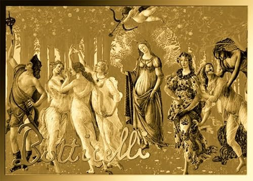 DEUTSCHER MÜNZEXPRESS Botticelli | Frühling - Primavera | Feingoldbarren | Mehrwertsteuerfrei | In Coincard | Mit Echtheitszertifikat