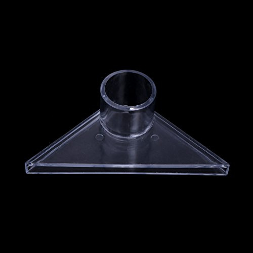 Diogeynu Aquarium für Auslass Wasser Abfluss Rohr Verbinder Filter Zubehör Transparent Entenschnabel