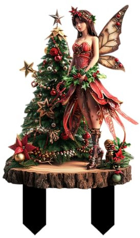 iSpchen Maceta de hadas bohemias, figuras de hadas en miniatura, decoración para jardín, patio, césped, maceta