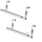 Over Door Towel Rail, 2 Pcs Hand Towel Holder Extendable Kitchen Towel Rail Bathroom Over Radiator Towel Rail Stainless Steel Towel Rack for Kitchen Cupboard Doors