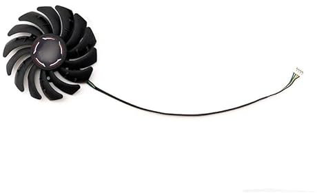 BDAKQJV Carte Graphique PLD09210S12HH PLD10010S12HH RTX2080 RTX2080Ti DC12V Compatible avec RTX 2070 2080 Super 2080Ti Gaming X Trio Ventilateur de Carte vidéo Graphique(1pcs)