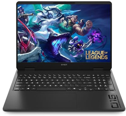 HP Omen 16-ap0000sf Ordinateur Portable Gaming 16 FHD IPS 144Hz, PC Portable Gamer (AMD Ryzen AI 7 350, RAM 24 Go, SSD 1024 Go, Nvidia GeForce RTX 5070 8Go, Windows 11), Laptop Noir, AZERTY