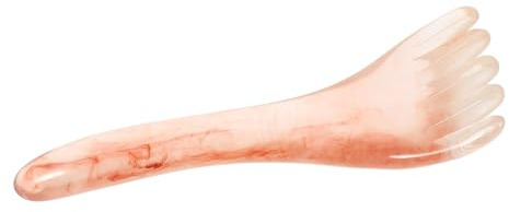 GALPADA Kopfhautmassagekamm aus Bienenwachs Massagegerät für Kopf und Nacken Dicker Massagekamm für Glattes Langes Haar Muskelentspannung und Kopfschmerzlinderung Wellness Tool