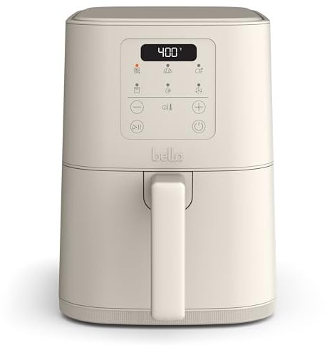 bella Slim 4.0 Qt Air Fryer, Oatmilk