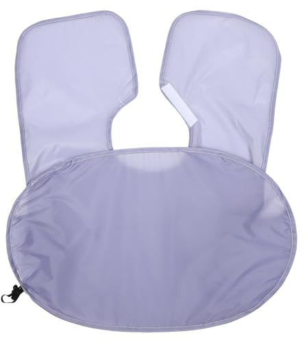 Rasierschürze Faltbar aus Polyester zum Bartschneiden für Männer | Sammelt Haare Sauber, Schützt das Becken, für Zuhause und Salon
