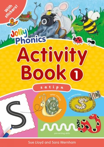 Jolly Phonics Activity Book 1: in Precursive Letters (British English edition) (Jolly Phonics Activity Books, set 1-7)