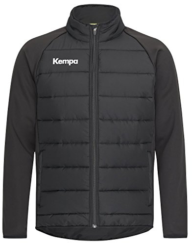 Kempa Herren Core 2.0 Puffer Jacke, schwarz, XXXL