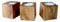 D.O.M.® Kerzenhalter CUBO aus Olivenholz einzeln oder im Set (Set mit 3 Stück)