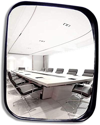 BeTlreo Verkehrsspiegel Weitwinkel Sicherheit Convex Familie Auffahrt Garage Krankenhaus Parkplatz Verkehrssicherheit Single Dot Spiegel, Innen und Außen (30cm)