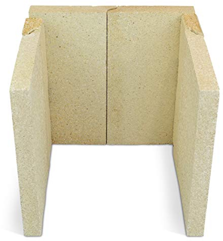 Feuerraumauskleidung für Wamsler Saturn KF 198 Kaminöfen - Schamotte - 6-teilig