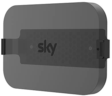 Sportlink Sky Q Mini Box Staffa Supporto a clip per montaggio a parete – Zero perdita di segnale remoto mantiene la scatola fresca con accessori inclusi