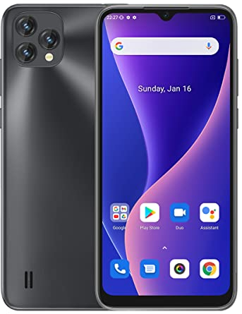 OSCAL C60 Android 11 4G Telephone Portable Débloqué, Helio A22 4 Go+32 Go, Smartphone Double SIM, Écran HD+ 6,53’’, Caméra 13MP+5MP, Batterie 4780mAh, GPS Bluetooth 5, Déverrouillage du Visage Noir