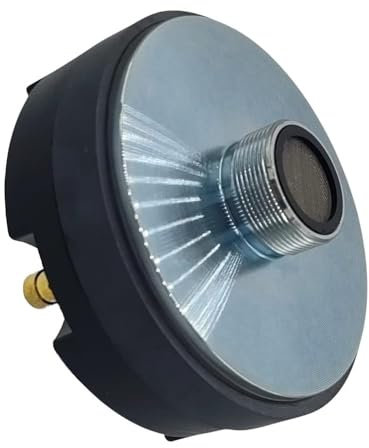 Seven Soundvector SVT4401 Driver de Compresión Tweeter Motor de Agudos Diafragma de Titanio 44mm Rosca 35mm Sensibilidad 110dB Potencia Nominal 60W AES 240W Peak para Altavoces Profesionales de 15