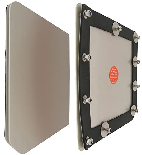 Sussex Installations VRNF5-NSL-EXT-001 Brushed stainless Repair shield compatible with VAUXHALL VIVARO, RENAULT TRAFIC, NISSAN NV300 / PRIMASTAR, FIAT TALENTO van - left side/nearside loading door.