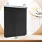 Stores Rouleau occultant a ventouse, 75% rideaux d'ombrage, Rideau à enroulement universels pour fenêtres et portes, store Thermique réglable, Volets léger avec ventouses,Black-75x125cm/30x49in