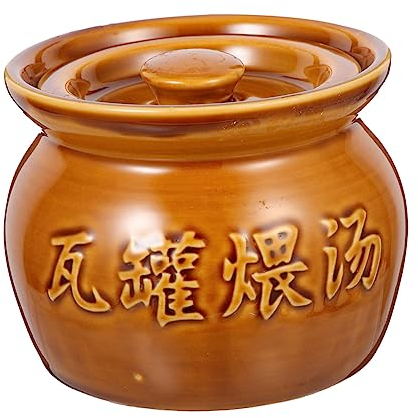 VINTORKY Vasija Cazuela con Tapa Tazón De Sopa Olla De Barro Japonesa Olla Donabe Olla De Sopa De Cebolla Francesa Dolsot Tazón De Pasta De Cacerola Mini Estufa Cerámica Productos Comercial