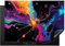 KitchenYeah© Protezione Piano Induzione 77x51 cm Cucina Copri Fornelli Proteggi di Cottura Antiscivolo Tappetino Colori - Graffiti - Arte