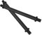 CRILSTYLEO Lot De 2 Poignées De Rechange Pour Brosse De Toilette Manche Inférieur Accessoires Pour Balai Wc