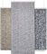 MadeInNature Rideau de Porte Chenille Bicolore, Rideau d’entrée Anti-Insectes, Rideau Chenille Largeur et Longueur recoupable, Rideau Bicolore 90 * 210cm (Mix Gris et Blanc)