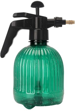 Water Spray Bottle for Plants, Plant Mister Spray Bottle, Handheld Pressure PP Spray Bottles, 1.5L/51oz Watering Can with Adjustable Nozzle for Outdoor Indoor Gardening and Cleaning Work (Green)
