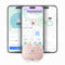 Mini GPS Cat Tracker 4G Pet Tracker for Cats Real-Time Location Tracking Activity Monitoring Location History GPS Tracker for Cats Unlimited Range 5-10 Days Battery Life Subscription Required