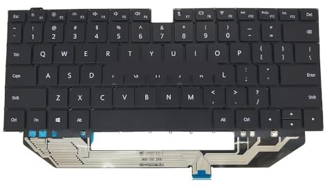 LXCOZED US RU Englisch Tastatur für Huawei für MateBook X Pro für MACH W19 W29 W19B W19C W29BL, Notebook PC Tastatur mit Tasten 9Z.NG2BQ.001(RU Russian)