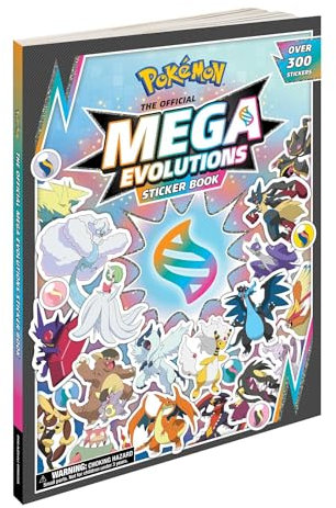 Pokémon The Official Mega Evolutions Sticker Book (Pokemon Pikachu Press)