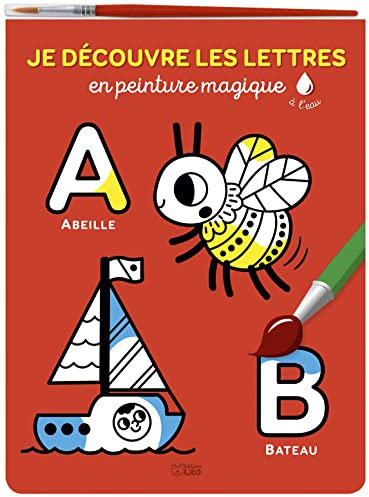 Mon bloc magique - Je découvre les lettres en peinture magique - Dès 4 ans