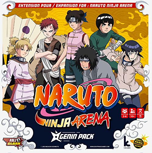 Naruto Ninja Arena Genin Pack / Jeu de société / 10+ / 2-6 joueurs / 15 minutes