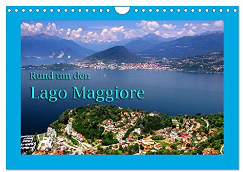 Rund um den Lago Maggiore (Wandkalender 2026 DIN A4 quer), CALVENDO Monatskalender: 12 Motive aus einer der faszinierenden Regionen Oberitaliens (CALVENDO Orte)