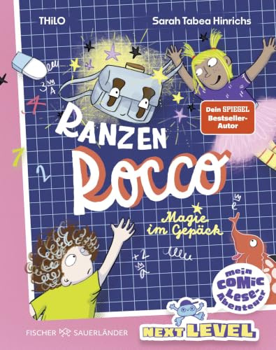 Ranzen Rocco – Magie im Gepäck: Mit kniffligen Bildrätseln | Das Comic-Leseabenteuer für die Grundschulzeit. Spannend erzählt mit coolen Rätseln, ... und Lese-Audio (Next Level Rocco, Band 1)