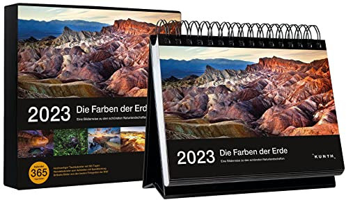 Die Farben der Erde 2023 (KUNTH Tischkalender 365 Tage)